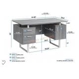 Techni Mobili Modern Office Desk