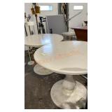 2pc Pedestal Table