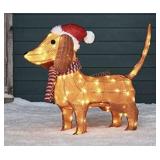 Lights4fun, Inc. 2ft Lighted Dachshund