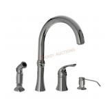 Sir faucet 4 Hole Kitchen Faucet