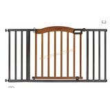Summer Decorative Wood & Metal Safety Baby Gate,