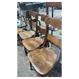 4pc Vintage Dining Chairs