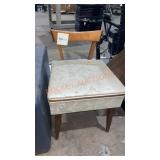Vintage Mid-Century Modern Sewing Chair