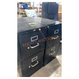 2pc 29" Filing Cabinets