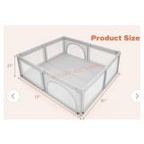 Mhomer gray playpen
