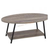 Household Essentials oval coffee table