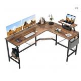 Cubiker Modern L-Shaped Computer Office Desk