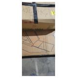 45" center folding ottoman topper