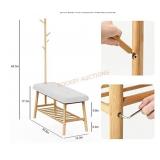 Bamworld 3 in 1 shoe storage bench