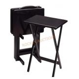 5pc TV tray table set