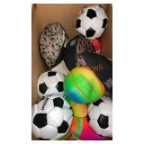 Sports Balls Box Lot