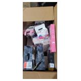 Headphones/ phone accessories box lot