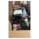 Box lot misc braces etc