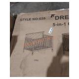 DreamOnMe 5in1 Convertible Crib