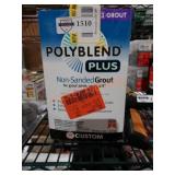 Polyblend non-sanded grout