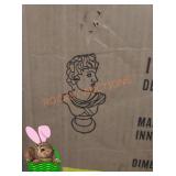 31"h Resin David Bust