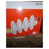 Commercial electronic 4 pk recessed lights