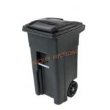 Toter 32 Gal. Greenstone Trash Can