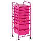 Urban Shop 8 Drawer Rolling Storage Cart