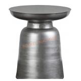 16" Metal Accent Table
