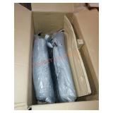 Gray Leather Office Chair