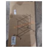 2-Tier Folding Chair Cart