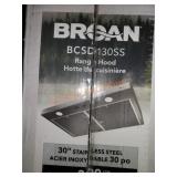 Broan 30" Stainless Steel Range Hood