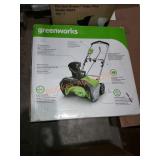 Greenworks 20in Snow Thrower