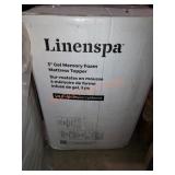 Linenspa 3in Cal King Gel Memory Foam Mattress
