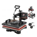 Multifunctional digital heat press machine