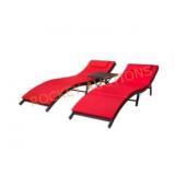 3-pieces  Poolside Folding Chairs