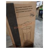 Rubbermaid 23g Trash Container