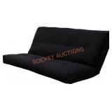 8in Futon Full Sz Innerspring Mattress Black