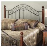 Metal Queen bed Headboard & Footboard