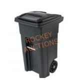 Toter 32 Gal. Greenstone Trash Can