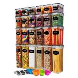 24 Pack Airtight Food Storage Container Set