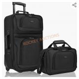 U.s. Traveler Rio Fabric Expandable Carry-on