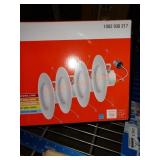 Commercial electric 4pk recessed lights