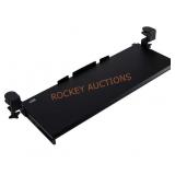 Airlift sliding keyboard tray