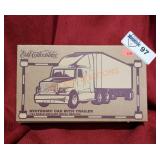 Ertl Collectibles White Gmc Cab With Trailer