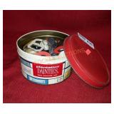 Vintage Tin With Sewing Supplies