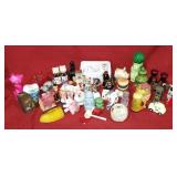 Large Lot Salt & Pepper Shaker Collectors Lot
