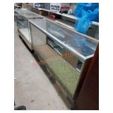 Counter Display Case 71inLx20inDx38inH