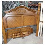 Full Size Wood Bed