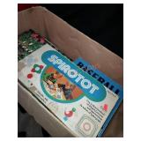 Box Lot Of Puzzles & Games