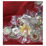 Tray Of Broaches & Various Pins