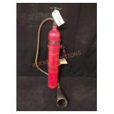 32in 1957 Vintage Fire Extinguisher