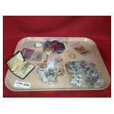 Tray Lot Of Vintage Jewelry