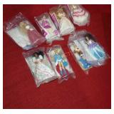 Box Lot Of Mini Barbie