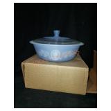 Vintage Cameo Glassbake 2qt